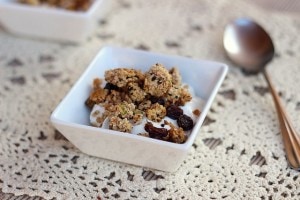 旧石器时代早餐创意-旧石器时代杏仁蜂蜜格兰诺拉麦片