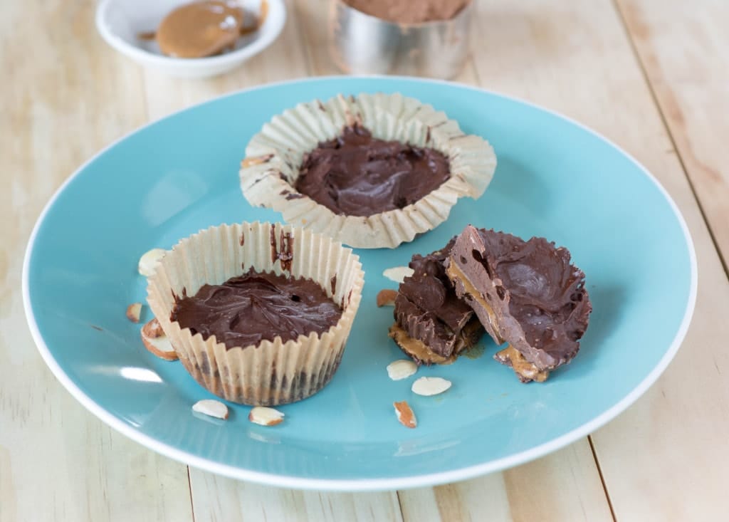 Chocolate almond butter cups-2